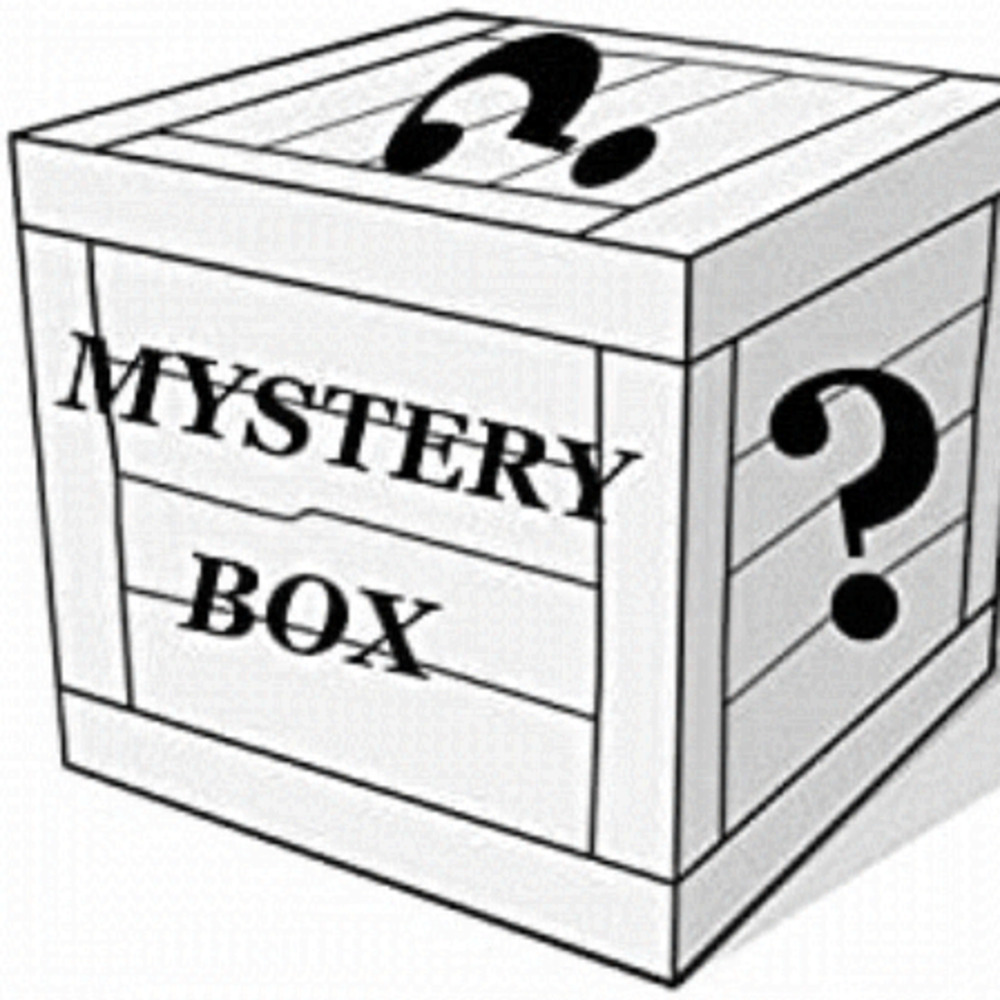 WHITE ITEMS ONLY Mystery Box - Assortment of white Items